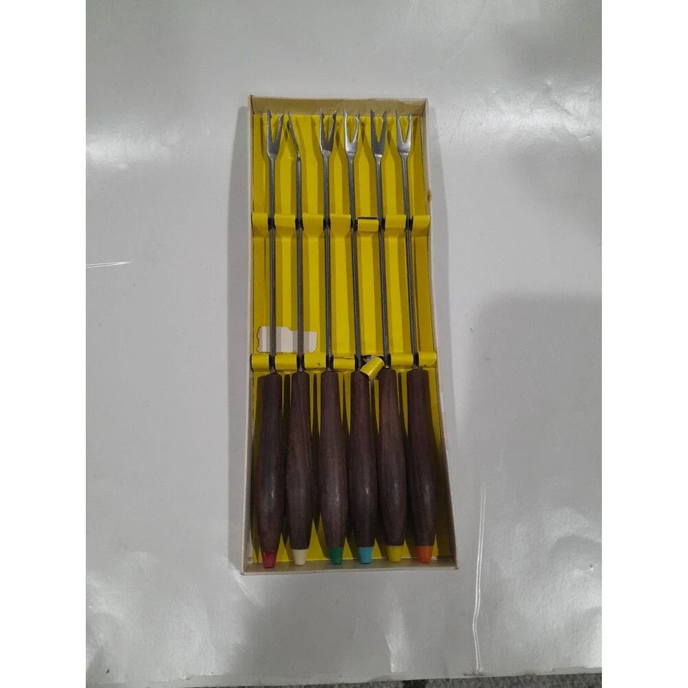 Vintage Viking Fondue Fork Set,